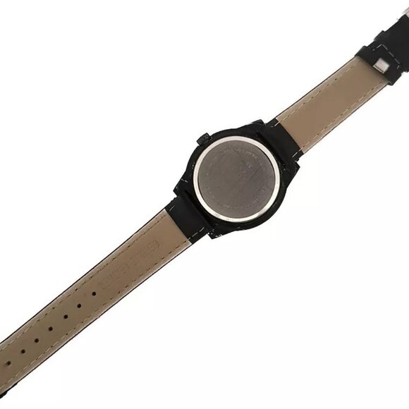 Vintage Jules Racine Diver Style Men's Quartz Wristwatch Swiss Made Steel & PVD - Picture 6 of 7